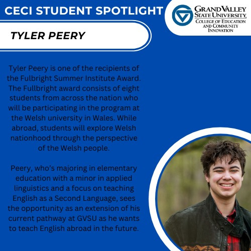 CECI Student Spotlight: Tyler Peery